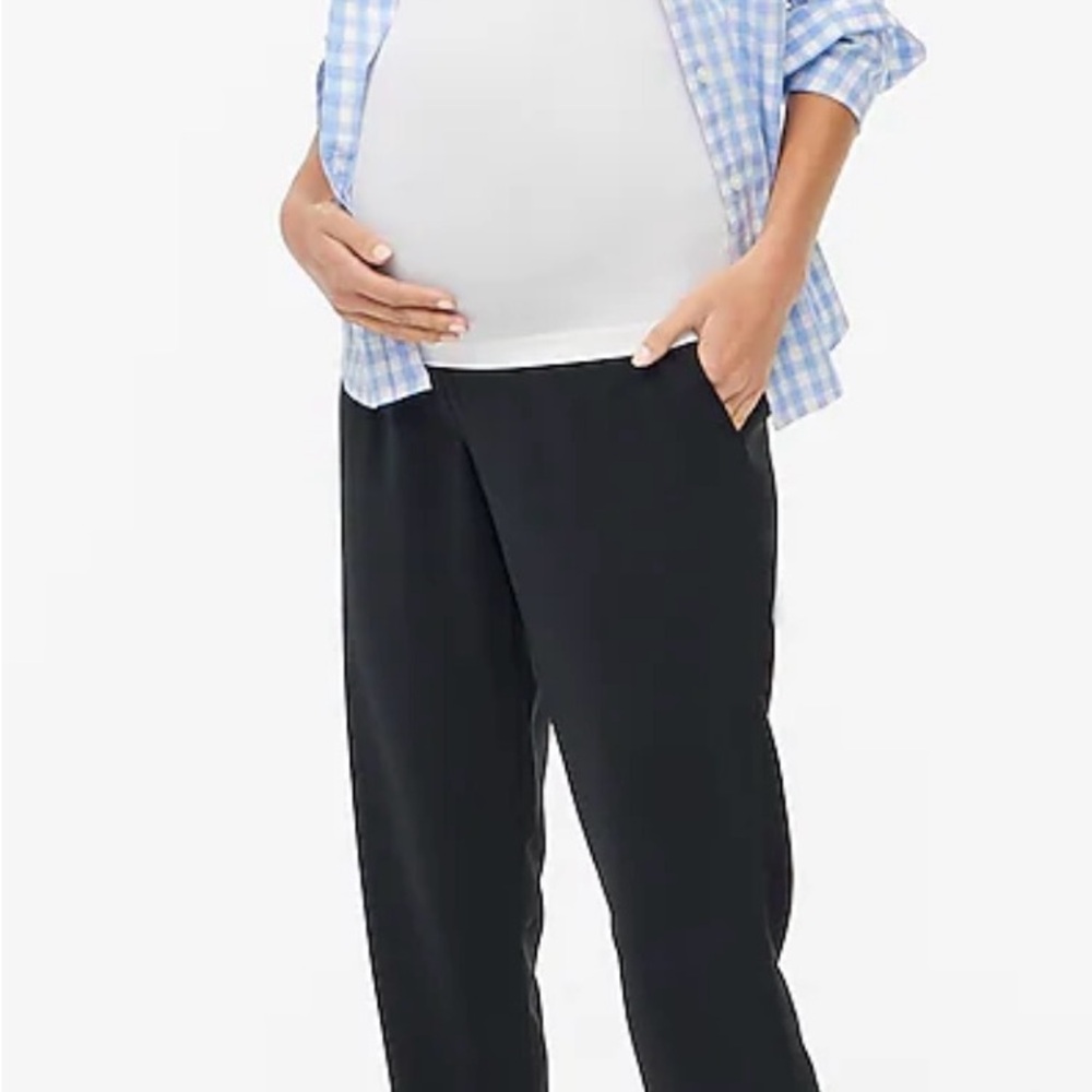 Brand New J. Crew Factory Black Maternity Jamie Black Pant size 24